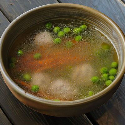 Куриный супчик с овощами в Тбилиссимо по цене 310 ₽