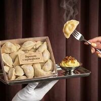 Вареники с картофелем в Бисквит