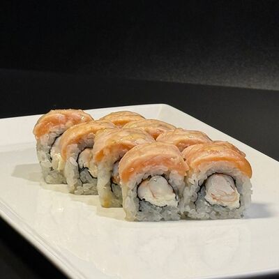 Опаленный лосось в Мистер пак по цене 740 ₽