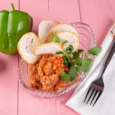 Овощное рагу с чесноком и кинзой в Катюша Katyusha по цене 590