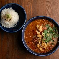 Суп Том ям с креветками в Тяньгоу