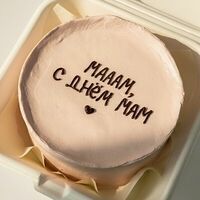 Бенто-торт с дизайном Мам, с Днём мам в Chocoroom