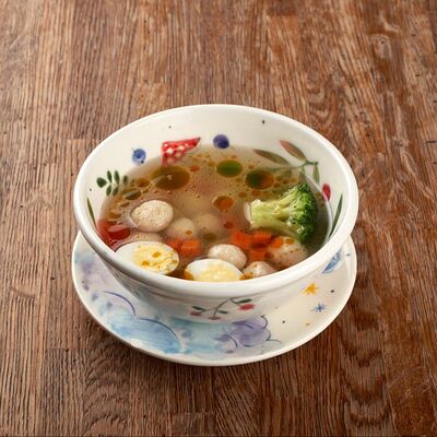 Куриный суп с фрикадельками в Дзамико по цене 290 ₽