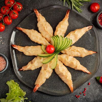 Пельмени с начинкой из креветки в Корё по цене 810 ₽