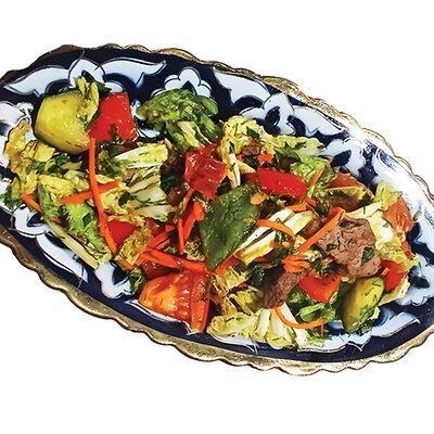 Салат Душевный тёплый в Папа плов по цене 806 ₽