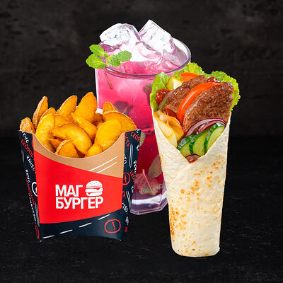Комбо Дачный ролл и лимонад в Магбургер & Братья Караваевы по цене 495