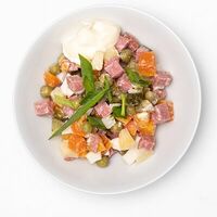 Салат Оливье в Три жены