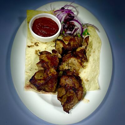 Шашлык из cвинoй шейки в Чито-гврито по цене 580 ₽