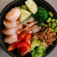 Поке с креветкой в IceКафе