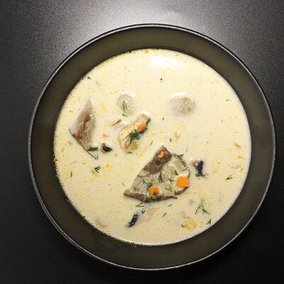 Суп сливочный с шиитаке в Оsaka по цене 380 ₽