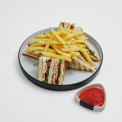 Клаб-сэндвич Курица в Sushiman по цене 2300 ₸