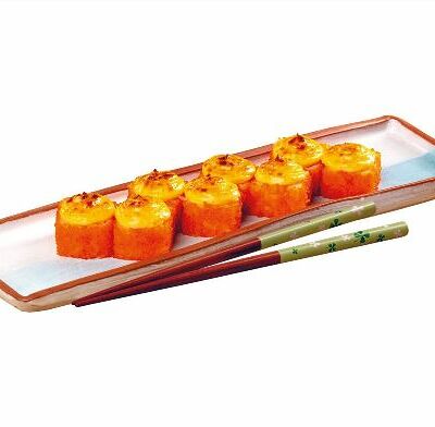 Запеченный гребешок с лососем в Lorizio по цене 450 ₽