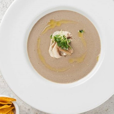 Грибной крем-суп в Etika Bistro по цене 590 ₽