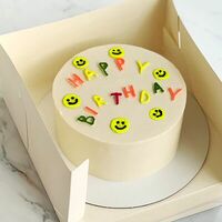 Торт Happy Birthday Смайлики в Valery Sweets