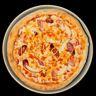 Мясная в Шпитса пицца по цене 650 ₽