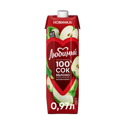 Любимый Яблоко (0,97 л) в Domino Pizza по цене 239 ₽