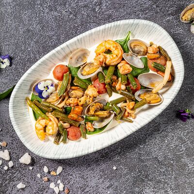 Соте из морепродуктовв Мускат по цене 1150 ₽