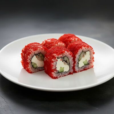 Калифорния с угрем в SASHIMI по цене 620 ₽