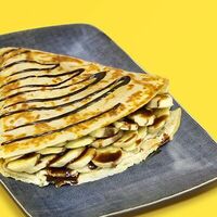 Блин с бананом и шоколадом в Блинная