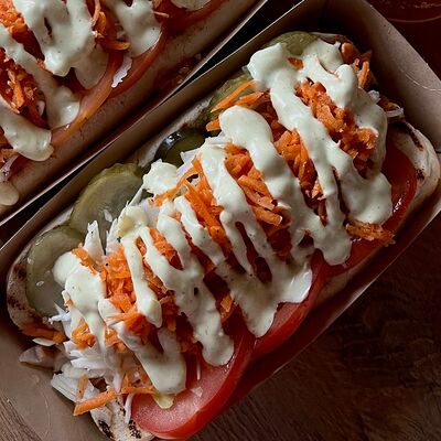 Хот-дог с курицей в Питабар по цене 9 р.