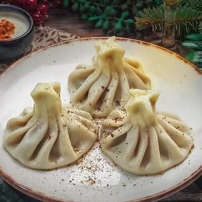 Сет Хинкали из говядины жареные в Кацо по цене 345 ₽