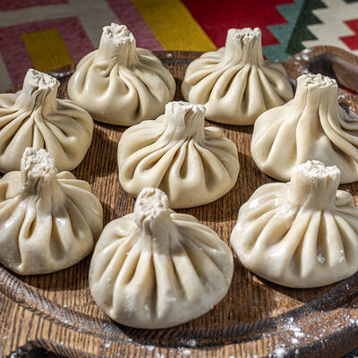 Хинкали с бараниной замороженные в Хачапури по цене 695 ₽