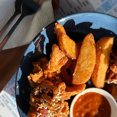 Стрипсы и дольки в Фришман по цене 358 ₽