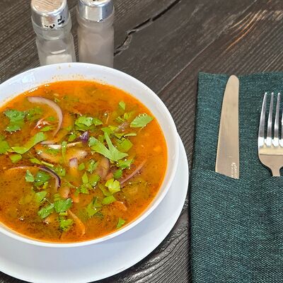 Суп харчо в Грузинская пекарня по цене 490 ₽