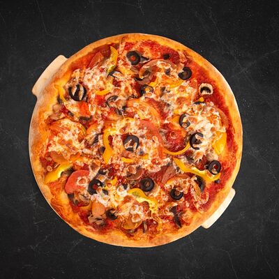 Вегетарианская M в Пицца Семейная точка по цене 700 ₽