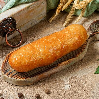 Сосиска в тесте жаренаяв Чашма по цене 110 ₽