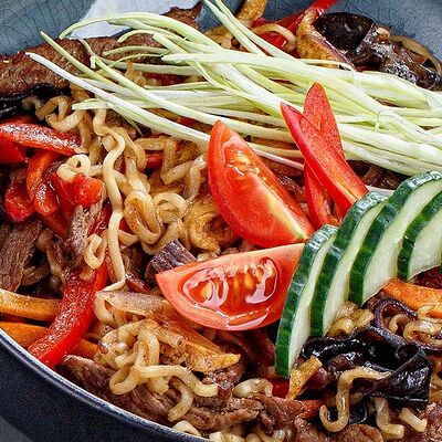 Шин рамен с говядиной и грибами в Kamakura по цене 1100 ₽