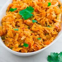 Котту с овощами в Ceylon restaurantbar