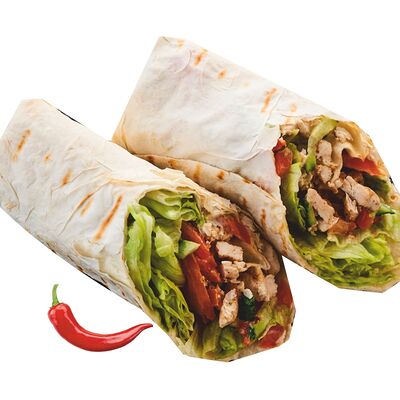 Шаурма с курицей в Регистан Шаурма по цене 250 ₽