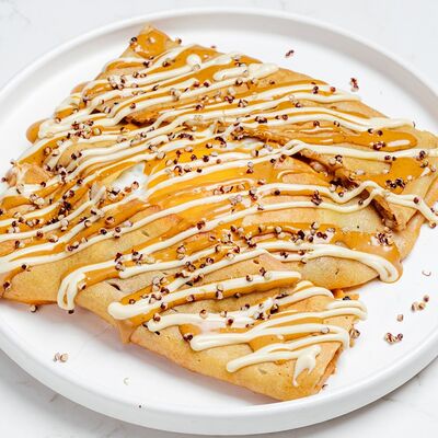 Бретонский блин с бифштексом из мраморной говядины в Hello Wine по цене 700 ₽