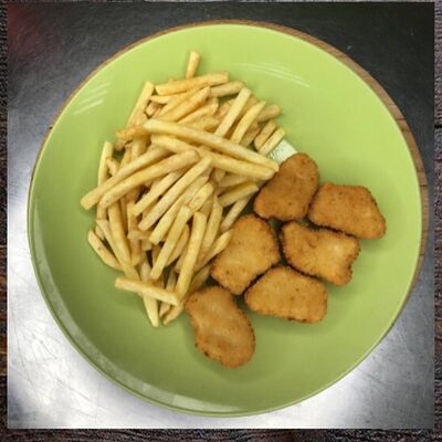 Наггетсы и фри в Big Гирум по цене 500 ₽