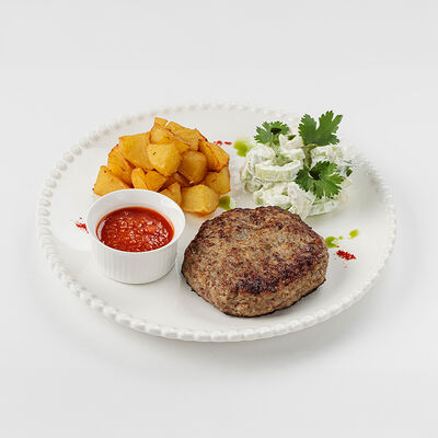 Котлета говяжья с моцареллой в Coffee BOOM по цене 3400 ₸