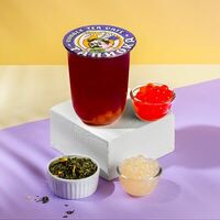 Бабл ти Гранат-маракуйя в Тапиока bubble tea cafe
