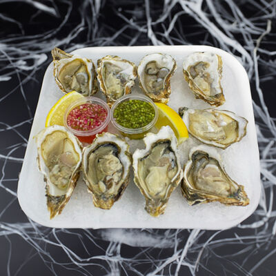 9 устриц Фин де Клер в Вкусноморье по цене 4200 ₽