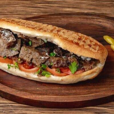 Doner с говядиной в лепешке в Azelow по цене 569 ₽