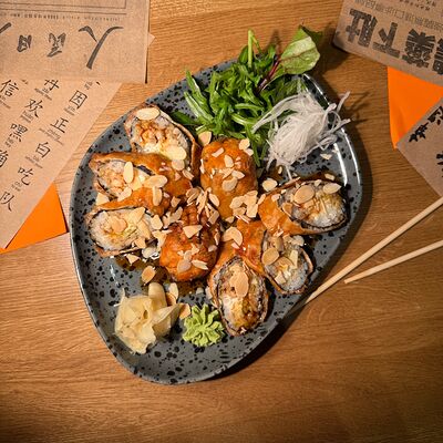 Темпура ролл с угрем в ВАЗИЮ по цене 1119 ₽