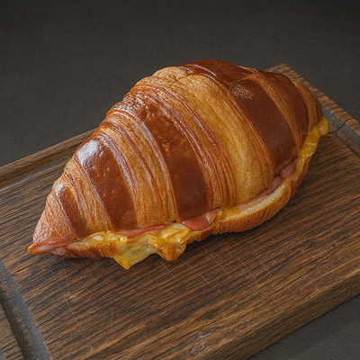 Круассан с сыром и ветчиной в Tehnikum по цене 690 ₽