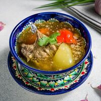 Шурпа с бараниной в Узбекская Кухня