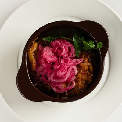 Тушеная капуста с томатами и шпиком в CASPARY BRAU по цене 220 ₽