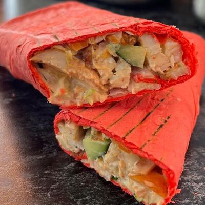 Шаурма в красном лаваше в Шаурма 24 по цене 465 ₽