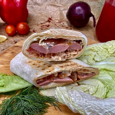 Сосиска в лаваше в Doner Like по цене 240 ₽