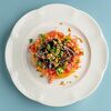 Томленое говяжье ребро с хумусом из тыквы в T-Cafe по цене 840