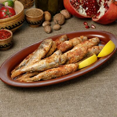 Барабулька с лимонным соусом в Шашлычный дворик по цене 691 ₽