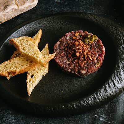 Тартар из говядины в Мамонт по цене 720 ₽