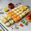 Логотип кафе SUSHI BOX