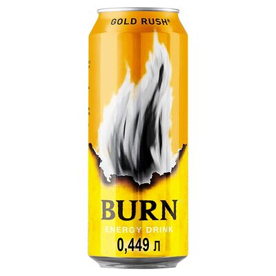 Энергетический напиток Burn Gold Rush, 0,449л в Мадо по цене 199 ₽